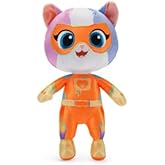 Disney Store Official SuperKitties Buddy Plush - Detailed Disney Stuffed Animals with Embroidered Features and Screen Art Elements, Part of SuperKitties Plush Collection