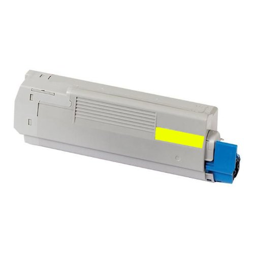 Okidata 43865717 Compatible Yellow Toner Cartridge Replacement for OKI C6150dtn, C6150n, C6150dn,C6150hdn Digital Color and MFP M560 M560n printer (1-Pack)