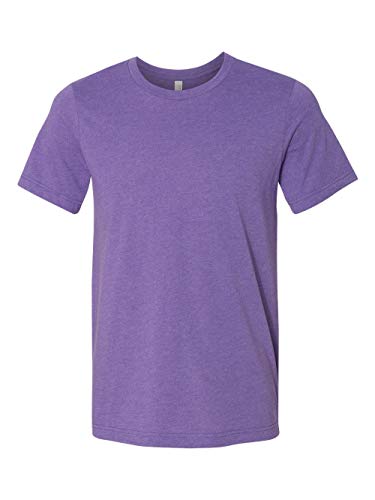 Bella + Canvas Unisex Jersey Short Sleeve Tee (Heather Team Purple) (4X)