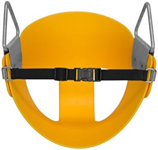 American Swing Yellow Toddler Half Bucket Swing Seat Residential - with Nylon Safety Strap