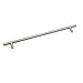 Gobrico Satin Nickel Cabinet Pulls 10 inch Hole Centers, Brushed Nickel Cabinet Hardware Euro T Bar Stainless Steel Drawer Pulls Dresser Knobs-30 Pack