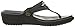 crocs Women's Sanrah Circle Sandal, Black/Graphite, 8 B(M) US