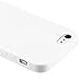 eForCity TPU Rubber Skin Case Compatible with Apple? iPhone? 5 / 5S, White Jelly
