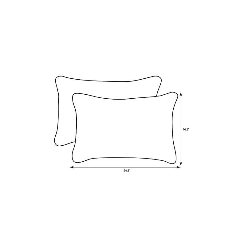 Pillow Perfect Outdoor/Indoor Menagerie Cayenne Oversized Lumbar