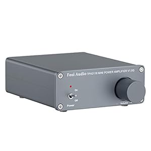 Stereo versterker luidspreker 50 W x 2, 2-kanaals audio-versterker Mini-HiFi-klasse D Geïntegreerde TPA3116- met 19 V, 4…