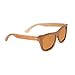 Ynport Mens/Womens Polarized Full Charcoal Bamboo Frame Classic Wooden Coated Sunglasses, Vintage Eyewear, Floating in Water