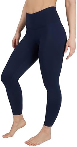 90 Degree By Reflex Womens Power Flex Yoga Pants - Blue Topaz - XS