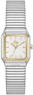 Reloj con Movimiento de Cuarzo de Tres Manecillas para Mujer Colección René con Correa de Acero Inoxidable