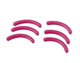 Liroyal 6 Pcs Elastic Rubber Refill Makeup Eyelash Curler Pad for Lad