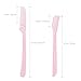 ETEREAUTY Eyebrow Razor Kit【Newest 2019】, 6 Pcs Perfect Eyebrow Shaper Razor for Women and Men, Foldable Facial Razor with Unique and Safer Fine Mesh & Precision Cover