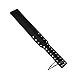 Adult SM Erotica Products, FTXJ Fetish Hand Spanking PU Leather Paddle Flogger Whip (Black)