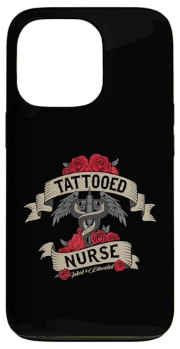 Tattooed Nurse Inked & Educated Tattoo Lover Classic Case for iPhone 13 Pro