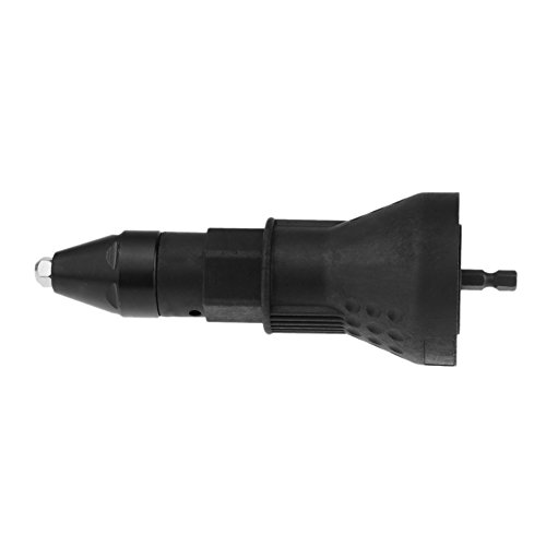 Electric Rivet Gun Drill Adapter Insert Nut Wrench Riveting Tool Kit for Cordless Drill