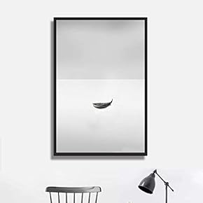 Framed Canvas Wall Art for Living Room, Bedroom Silent World Theme Canvas Prints for Home Decoration Ready to Hang - 16x24 inches