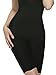 Ekouaer Tummy Control Shapewear Womens Butt Lifter Enhancer Panty Black, Small