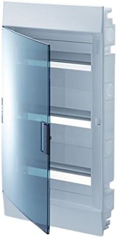 Abb-entrelec mistral41f - Caja empotrar mistral41 filas 650 36 módulos 3 filas puerta transparente: Amazon.es: Bricolaje y herramientas