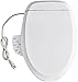 KOHLER K-4737-0 C3 125 Elongated Warm Water Bidet Toilet Seat, White with Quiet-Close Lid and Heated Seat, Automatic Deodorization and Nightlight