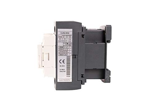 Electrodepot 60 Amp 4 Pole Normally Open IEC 400V Contactor Silent Operation  110120vac Coil Inductive 40a Res Ap B07h7tj595