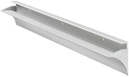 Gedotec Tablarträger Wandschiene Glas-Bodenträger Wandkonsole für Holzböden | Regalbodenträger mit 35 kg Tragkraft | Tablardi
