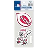 Cincinnati Reds Set of 2 Die Cut Decals