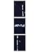 TAM WARE Mens Premium Casual Inner Contrast Dress Shirt TWNMS310S-1-NAVY-2XL