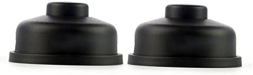 ASCELIINA 2PCS Foot Switches Button Switch On-off Control Lighting Accessories for Floor Lamp Table Lamp (Black)