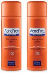 Acnefree Severe Corrective Toner 8 Oz (2 X 4 Oz = 8 Oz)!