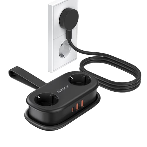AP3 Reise Steckdosenleiste USB‑C PD 20W Schwarz