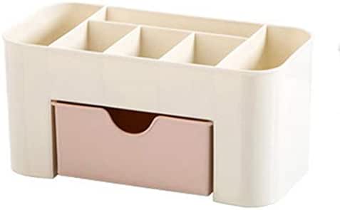 Jullyelegant Estuche cosmético de Escritorio de plástico con Caja de