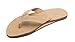 Rainbow Sandals Men's Premier Leather Single Layer Wide Strap with Arch, Sierra Brown, Men's Large / 9.5-10.5 D(M) US