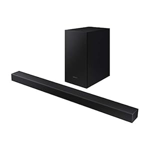 Soundbar SAMSUNG HW-T420 Sound 150 W, 2,1 ch, bekabelde subwoofer, Dolby Digital 2.1, Bluetooth 4.2 Power On, Game Mode…