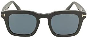 قیمت و خرید عینک آفتابی تام فورد DAX FT 0751 براق مشکی / آبی 48/22/145 برند  Brand: Tom Ford | مالتینا