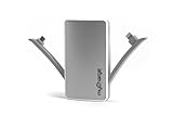 myCharge Hub 3000 mAh Power Bank, RFAM-0228 (Silver)