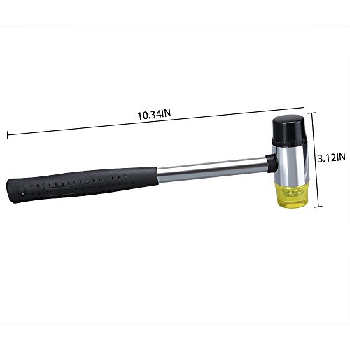 Soft Mallet, Lightweight Mallet With Double Faced soft rubber and hard