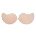 Eve's temptation Iris Women‘s Mango Shape Push Up Backless Strapless Adhesive Seamless Bra