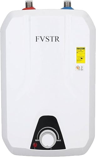 2KW 220/240V UK Plug 8L Small Under Sink Tank, Thermal Storage Water Heater, Mini Tankless, Under Sink, Electric RV TR Trailer Kitchen Compact Point of Use