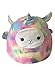 Squishmallows 16 in Tie Dye Llama-Corn