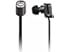 Mizco EKU-LCE-BK ECKO LACE Stereo Earbud Headphones with In-Line Microphone - Black