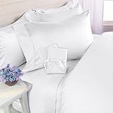 Elegant Comfort ® 1500 Thread Count Egyptian Quality Super Soft Wrinkle Free & Fade Resistant 2 pc Pillowcases, King Size - White