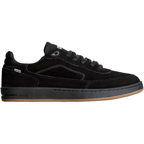 Globe Men's Holand Black Suede 7 Medium at Amazon