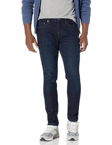 Amazon Essentials Men's Skinny-Fit Stretch Jean - Discontinued Colors, Blue Ove…