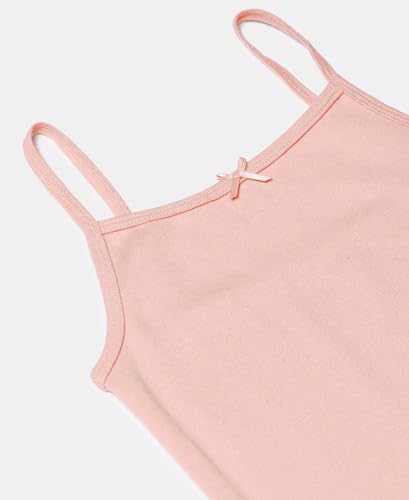 Jockey Girl's Regular Undershirt (SG04_Tropical Peach 3-4 Yrs) 1