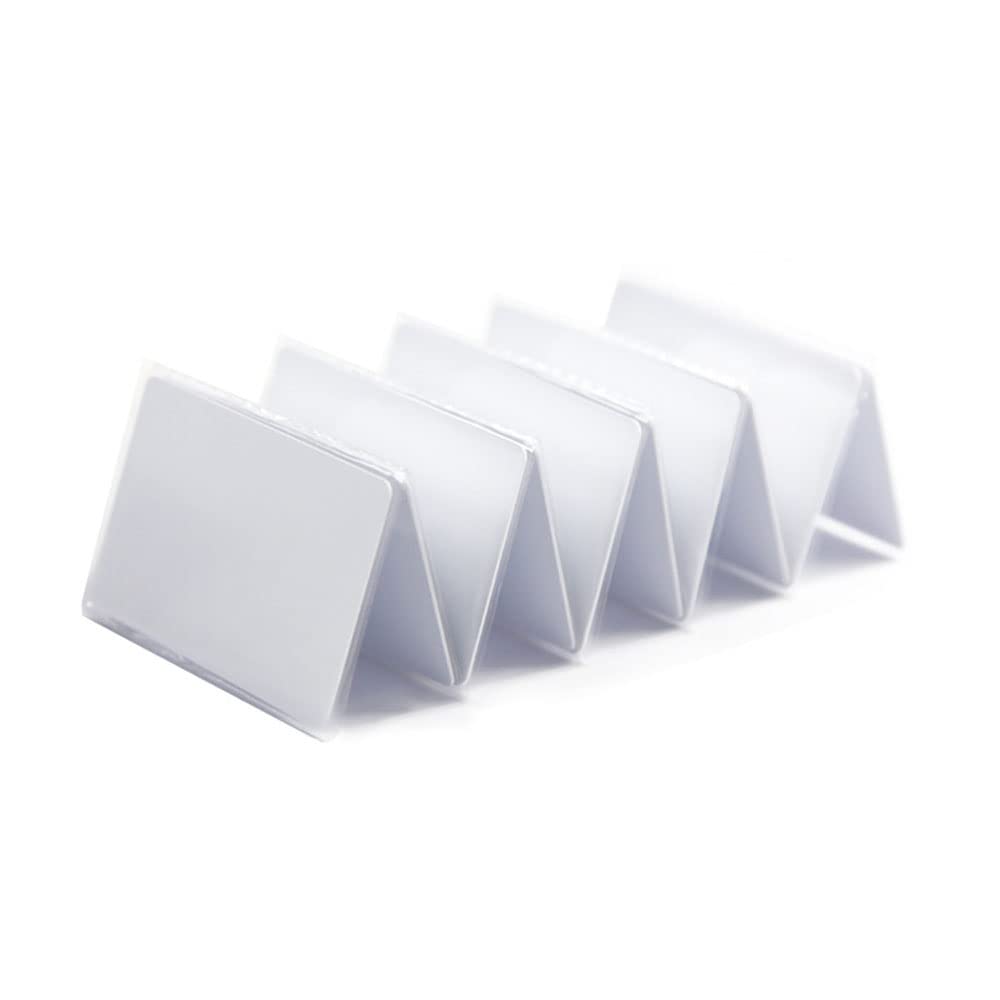 AOAMZ (100) 125kHz ID card RFID close to rewritable writing white T5577/EM4305 PVC 0.8mm thick, used for door access control system