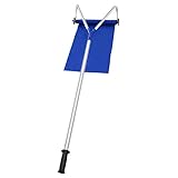 Goplus Roof Snow Rake Removal Tool 20 ft with Adjustable Telescoping Handle