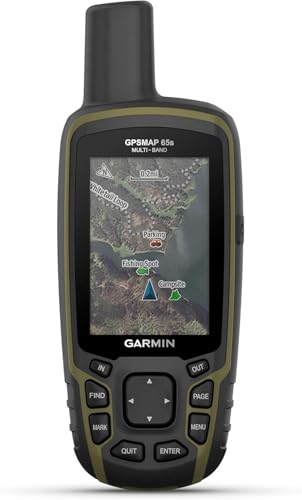 Garmin GPSMAP 65s Multi-Band Hiking Handheld with Sensors
