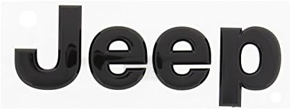 3D Sticker j e e p letter Glossy black Front or Rear Emblem Nameplate Decal Boot Words for jeep Head Hood Logo Sticker Wrangler Grand Cherokee Liberty Compass