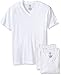 Beverly Hills Polo Club Men's 3 Pack V Neck Tee White