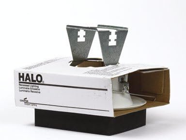 HALOHalo Recessed 5000P-6PK Trim Splay White Trim and White Splay, 5"