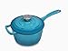 ChefVentions 2QT Sauce Pot - Heavy Duty Enameled Cast Iron, Even Heat Distribution, Healthy Cooking