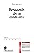 économie de la confiance by